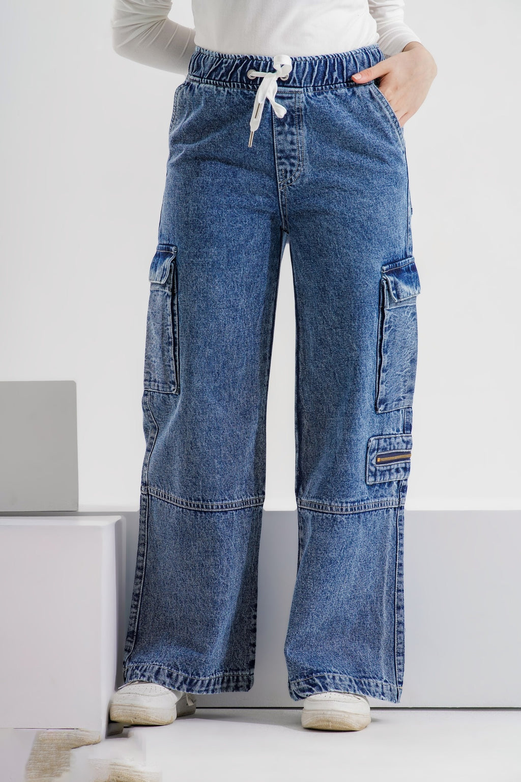 Cargo Jeans Wide leg