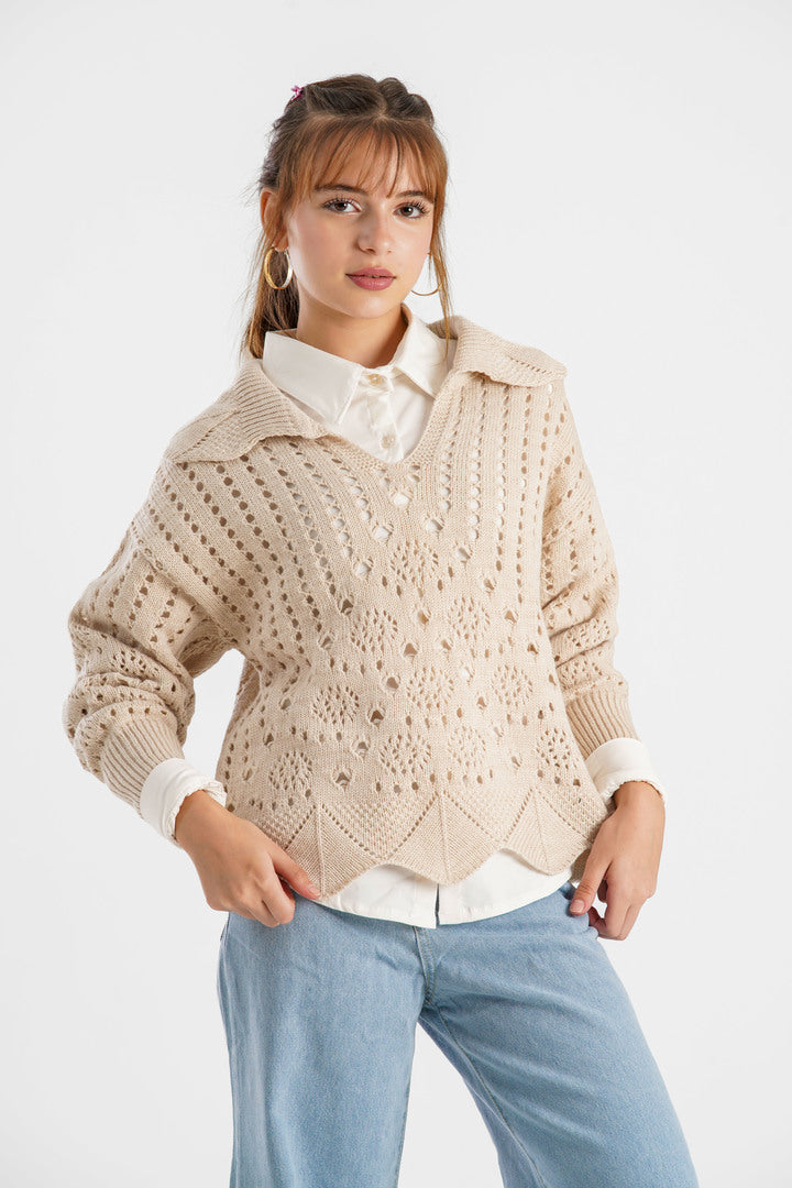 Knit pullover