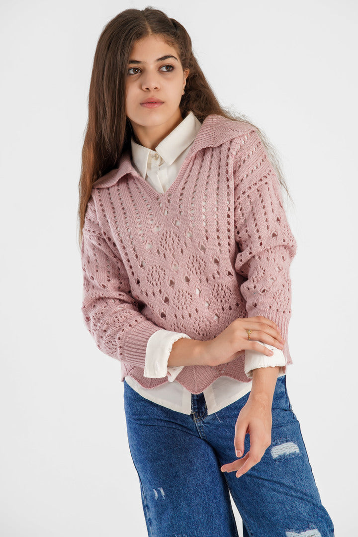Knit pullover
