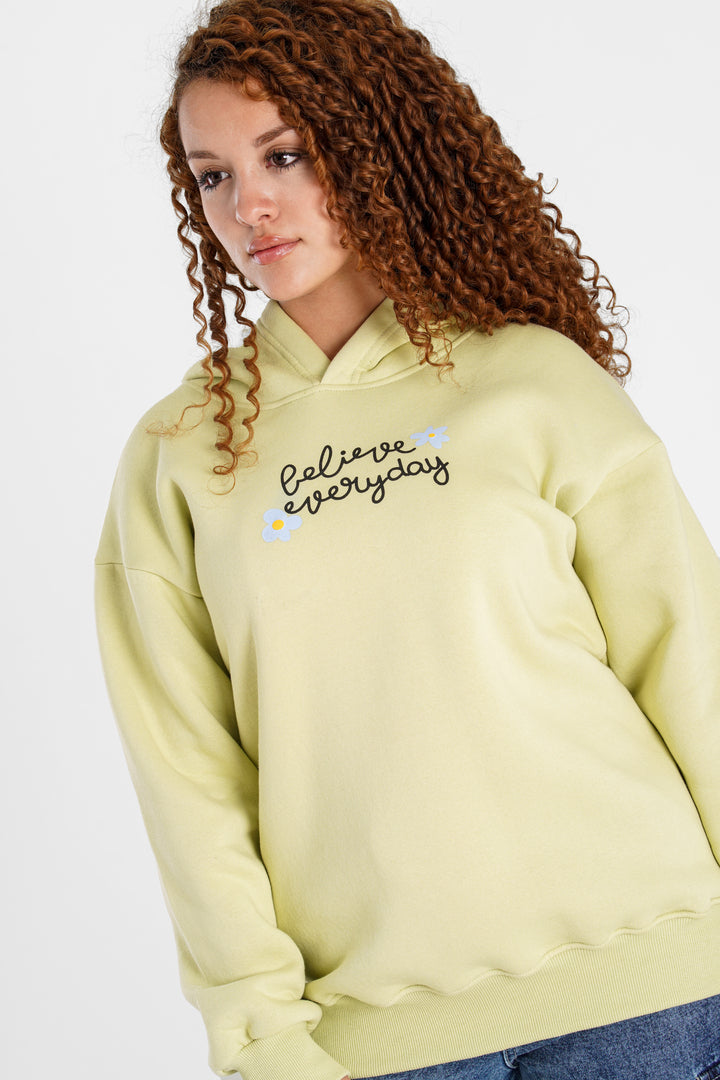 Oversized long hoodie