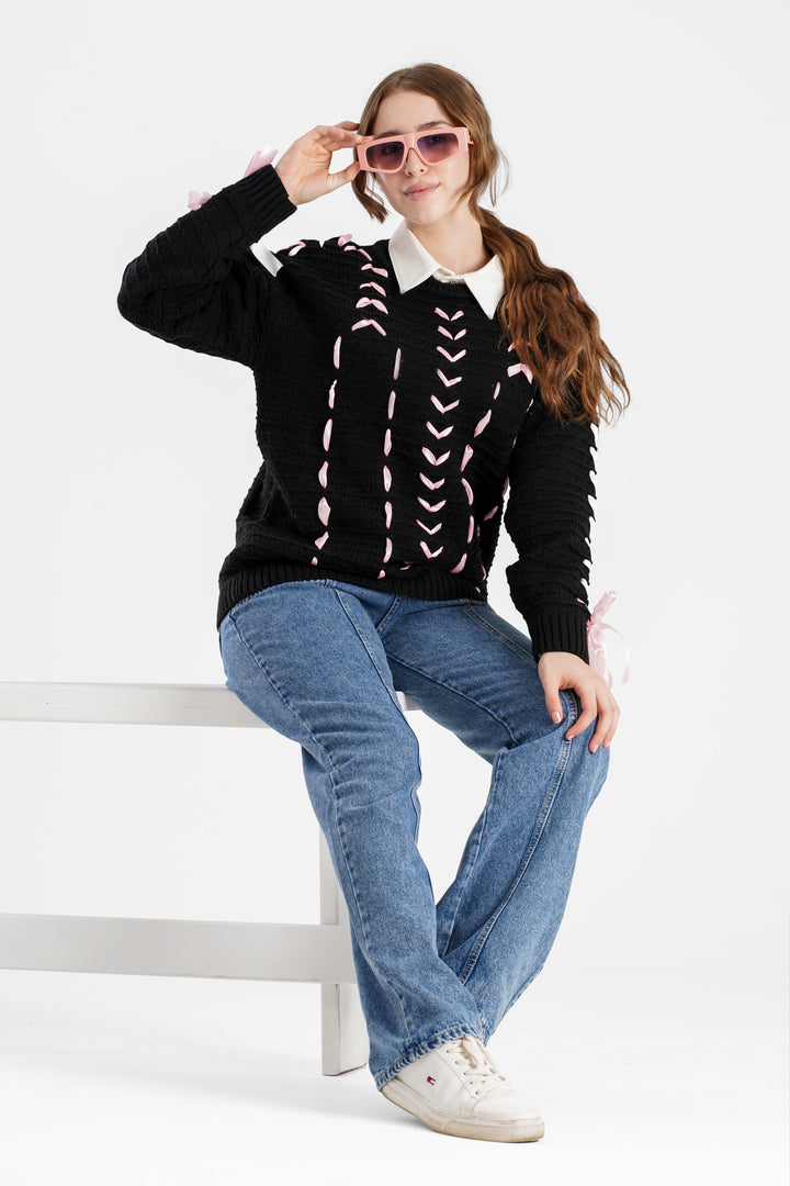 Knit pullover