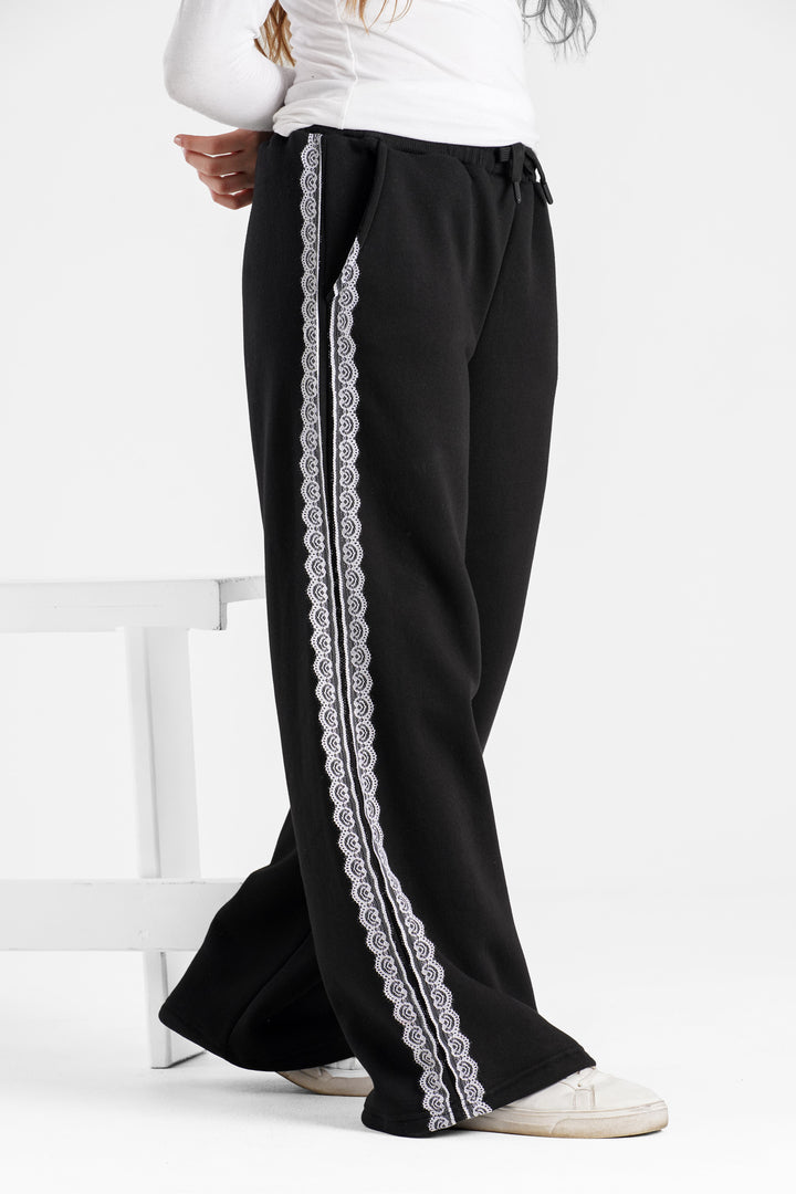 Sweatpants Wide-leg
