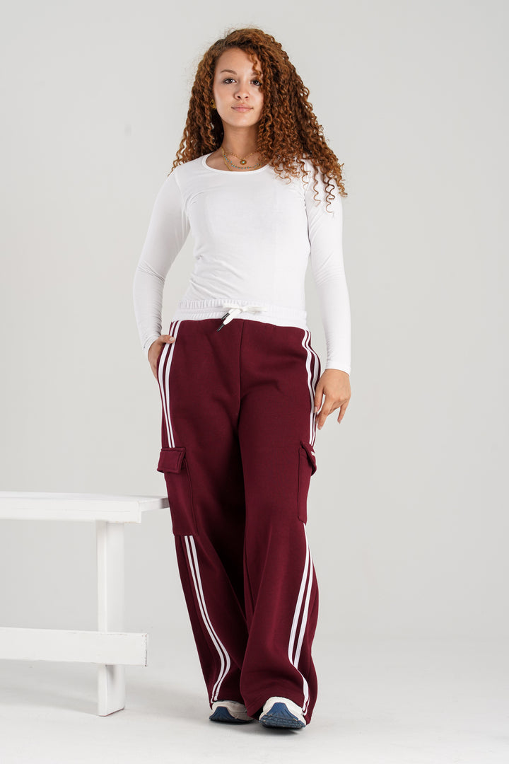 Sweatpants Wide-leg