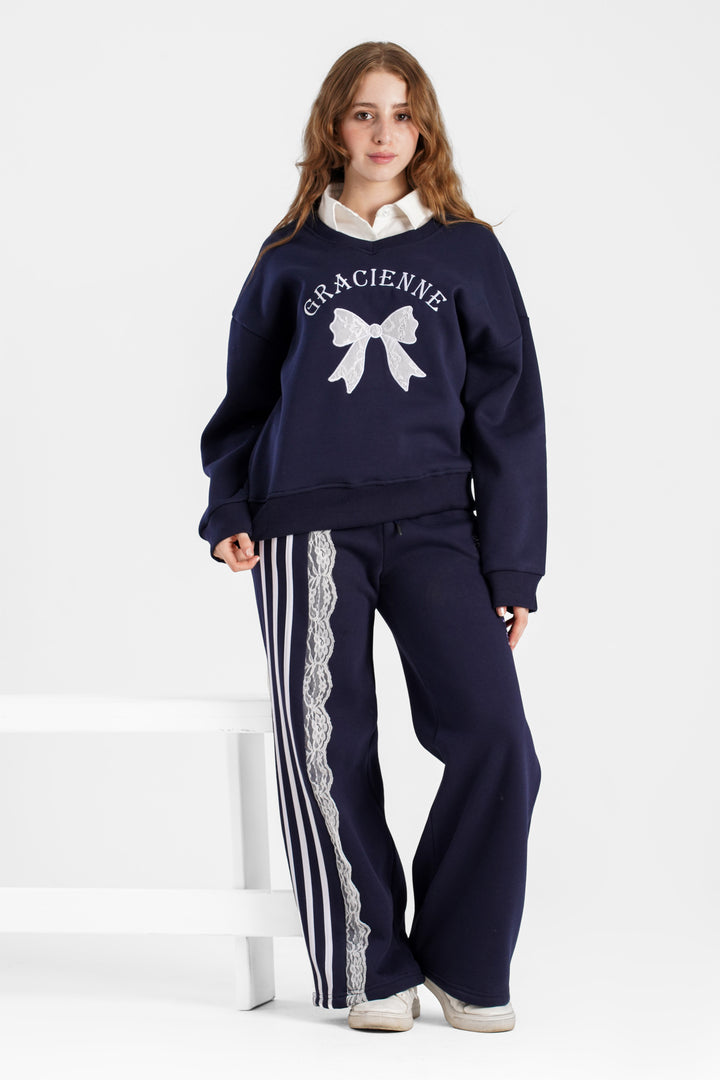 Hoodie Oversize-Bow