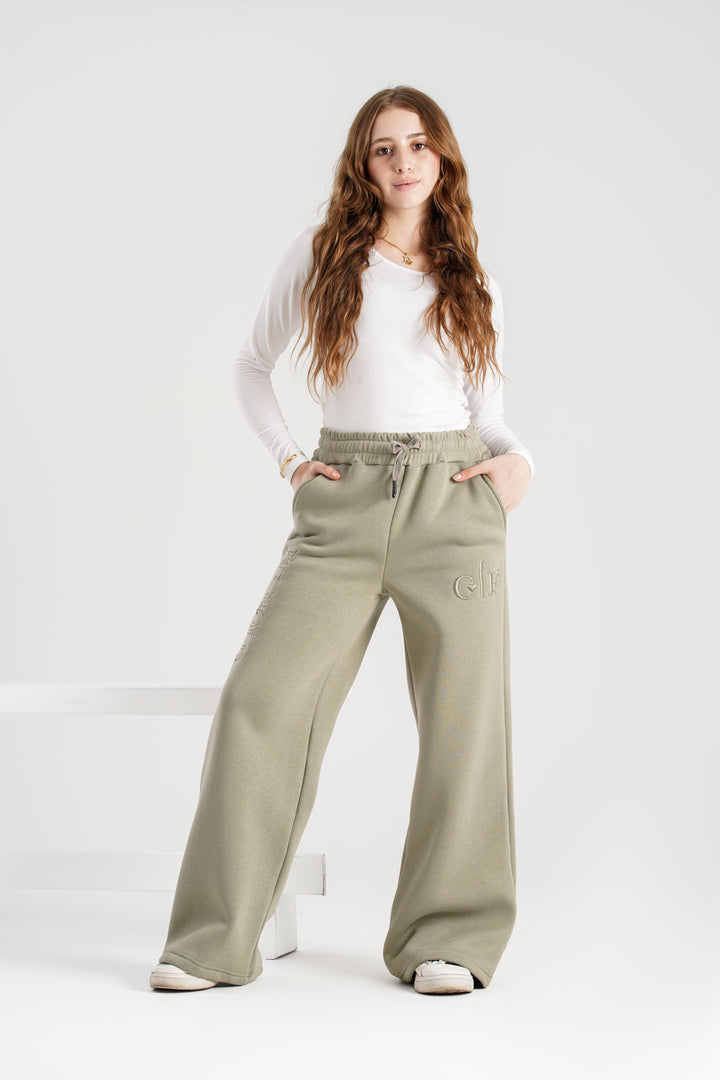 Sweatpants Wide-leg