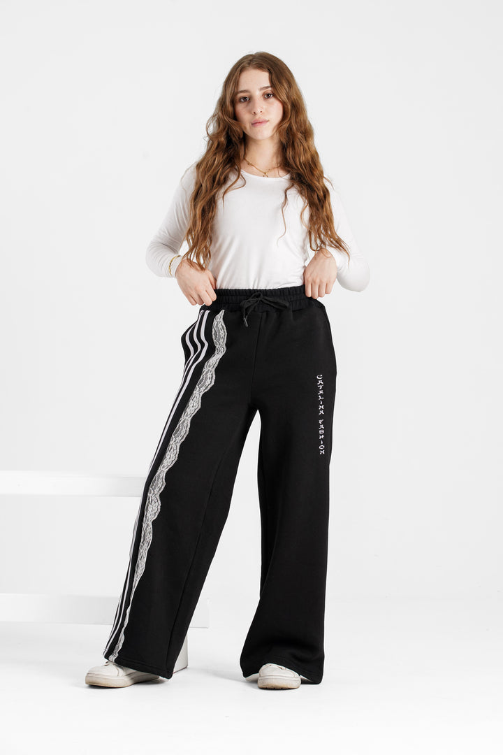 Sweatpants Wide-leg