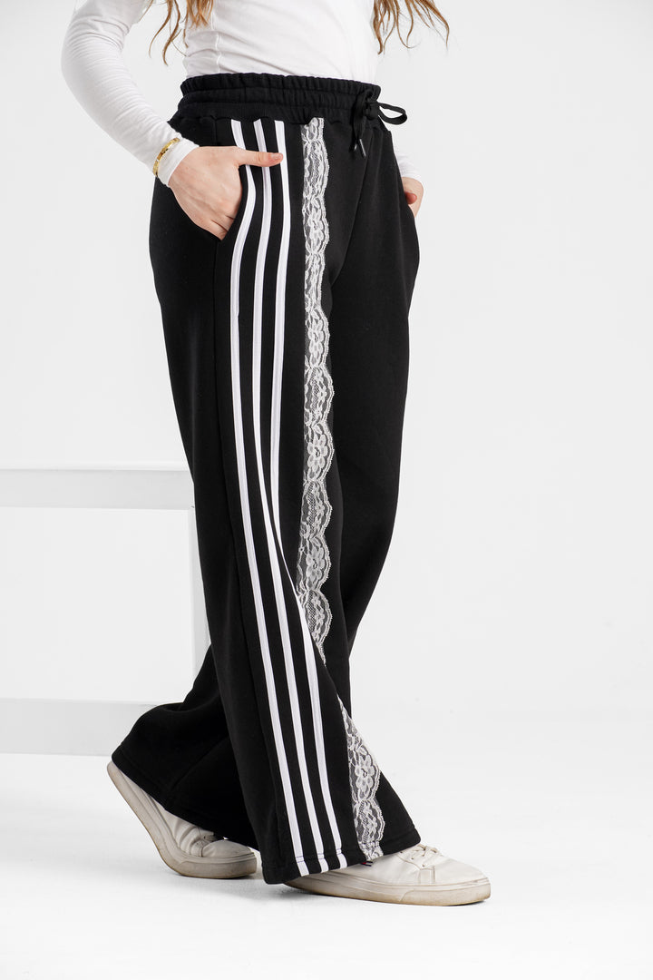 Sweatpants Wide-leg