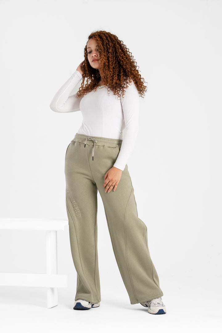 Sweatpants Wide-leg