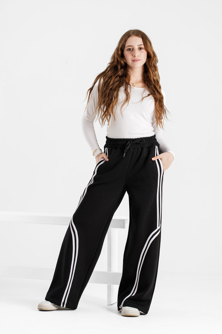 Sweatpants Wide-leg