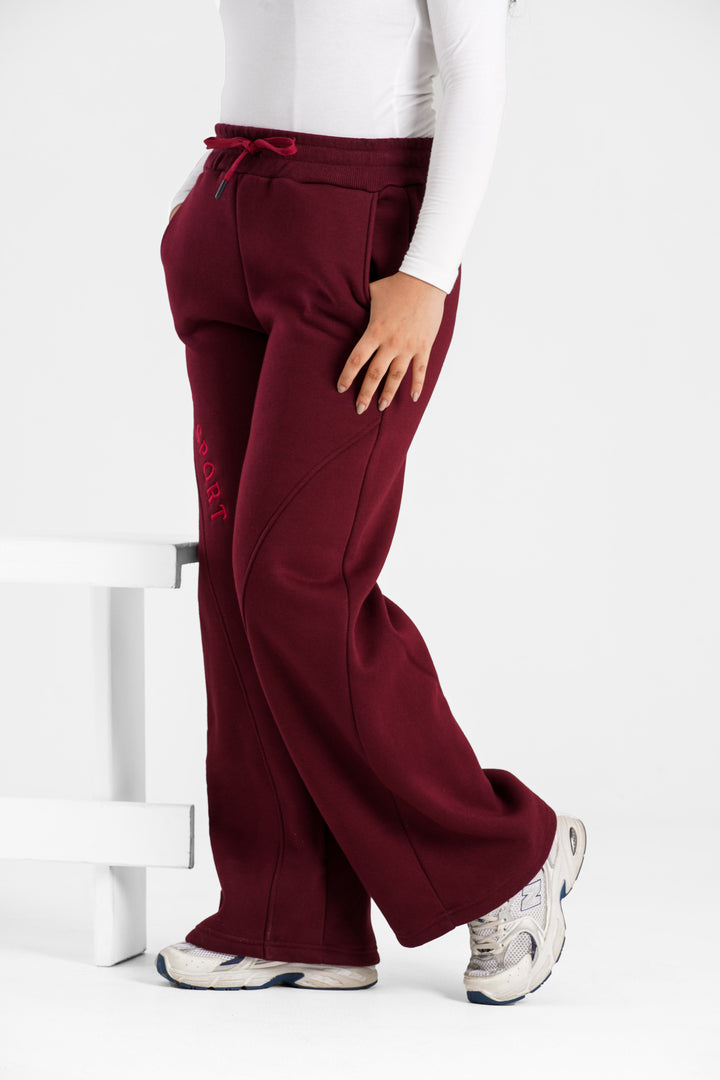 Sweatpants Wide-leg