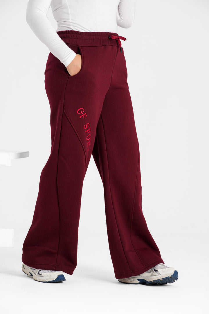 Sweatpants Wide-leg