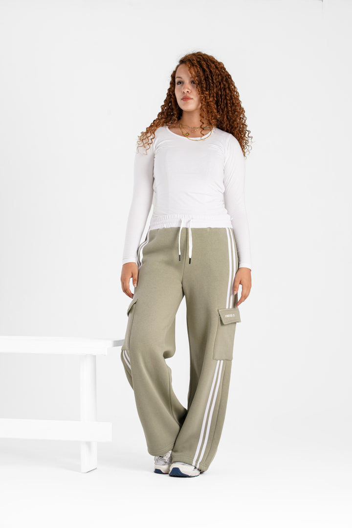 Sweatpants Wide-leg