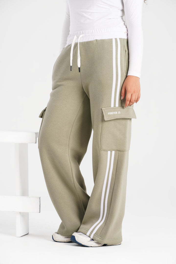 Sweatpants Wide-leg